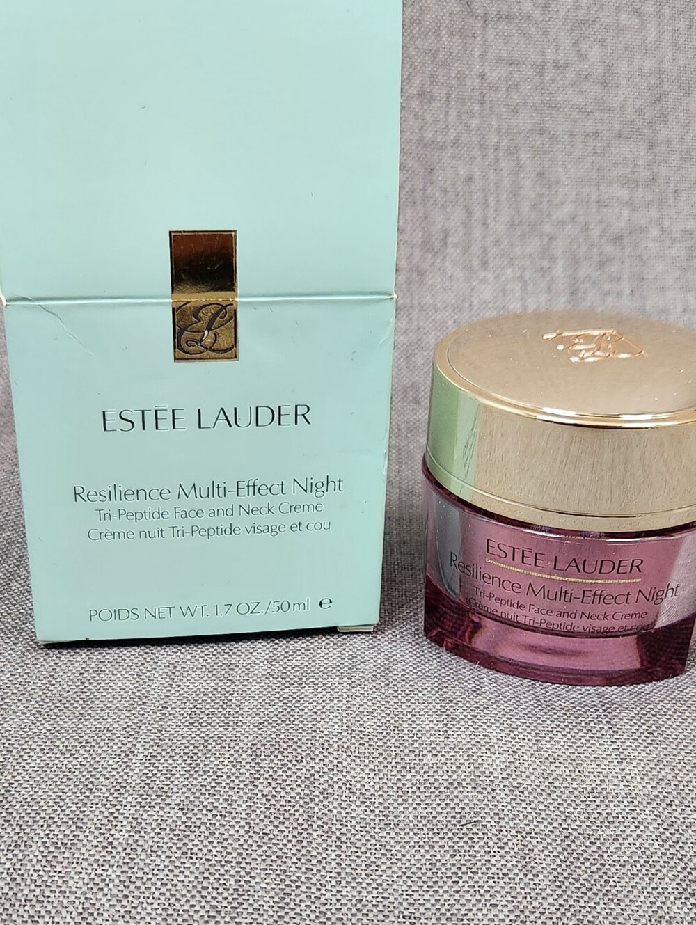 Estee Lauder Resilience Multi-Effect Night Face and Neck Creme 1.7 oz. Brand new